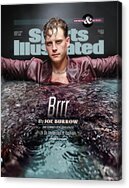 Joe Burrow on Sports Illustrated Cover Acrylic Print