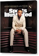 Stephen Curry as Sportsperson of the Year Acrylic Print