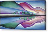 Lake George Reflection by Georgia O'Keeffe Acrylic Print