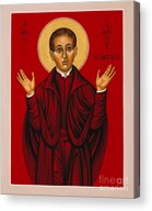 St. Aloysius Gonzaga Devotional Icon Acrylic Print