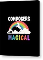 Composers Are Magical Acrylic Print