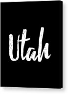 Utah Acrylic Print