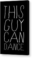 This Guy Can Dance Acrylic Print