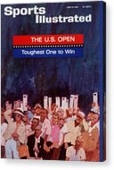 Fans, 1964 Us Open Sports Illustrated Cover Acrylic Print by Sports Illustrated