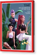2025 Breakthrough of the Year K-Pop Demon Hunters Acrylic Print by