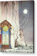 Moonlit Enchantment by Kay Nielsen Acrylic Print by Kay Nielsen