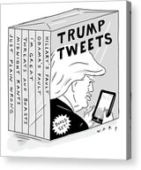 Trump Tweets Boxed Set Acrylic Print
