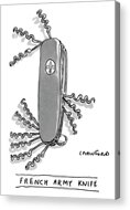 French Army Knife with Corkscrews Acrylic Print