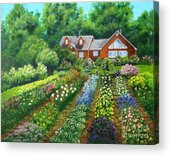 Folls Flower Farm Acrylic Print