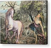 The Chase Acrylic Print