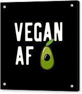 Vegan Af #1 Acrylic Print