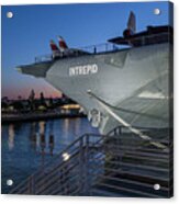 Ny, Nyc, Intrepid Sea, Air & Space Museum Acrylic Print