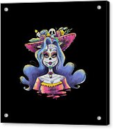 Day Of The Dead La Calavera Catrina Acrylic Print