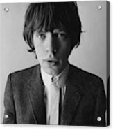 Portrait of a Young Mick Jagger Metal Poster by David Bailey
