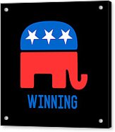 Republican Gop Elephant Winning Acrylic Print
