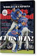 Cubs Celebrate World Series Victory Canvas Print