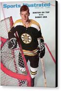 Bobby Orr on Sports Illustrated Cover Canvas Print