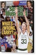 Larry Bird on Sports Illustrated Cover Canvas Print