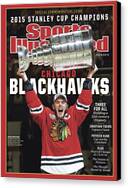 Stanley Cup Victory Celebration Canvas Print