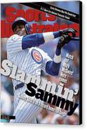 Sammy Sosa's Record Home Run Binge Canvas Print