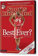 LeBron James Sports Illustrated Cover Canvas Print by Sports Illustrated