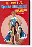 Larry Bird Sports Illustrated Cover Canvas Print
