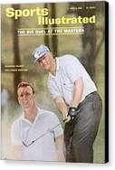 The Big Duel at The Masters Canvas Print