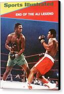Ali vs Frazier Boxing Match Canvas Print