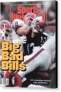 Sports Illustrated Football Clash Canvas Print
