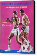 Muhammad Ali on Sports Illustrated Cover Canvas Print