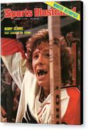 Bobby Clarke on Sports Illustrated Cover Canvas Print