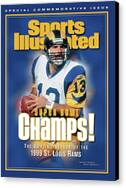 Kurt Warner Super Bowl Celebration Canvas Print