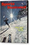 Thrilling Ski Descent Under the Sun Canvas Print by Sports Illustrated