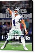 Dak Prescott On Sports Illustrated Cover Canvas Print