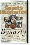 Packers on Sports Illustrated Cover Canvas Print