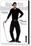 Tiger Woods Sportsman of the Year Canvas Print