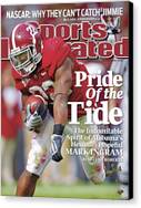 Mark Ingram on Sports Illustrated Cover Canvas Print by Sports Illustrated