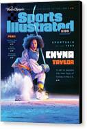 Chyna Taylor on Sports Illustrated Cover Canvas Print