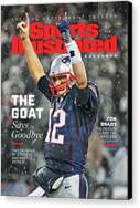 Tom Brady Sports Illustrated Cover Canvas Print