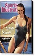 Elle Macpherson Swimsuit Cover Canvas Print