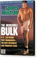 Tony Mandarich on Sports Illustrated Cover Canvas Print