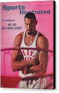 Wilt Chamberlain Sports Illustrated Cover Canvas Print
