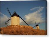 Consuegra Windmills Canvas Print