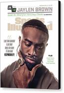 Boston Celtics Jaylen Brown, March 2025 Sports Illustrated Cover Canvas Print