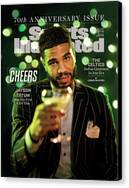 Jayson Tatum on Sports Illustrated Cover Canvas Print by Sports Illustrated