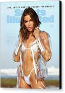 Olivia Culpo Sports Illustrated Cover Canvas Print