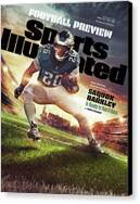 Philadelphia Eagles Saquon Barkley, 2025 Sports Illustrated September Issue Cover Canvas Print