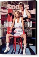 Sydney Sweeney and Christy Salters Martin in Ring Canvas Print