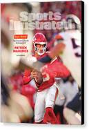 Patrick Mahomes Sports Illustrated Cover Canvas Print