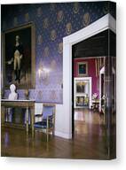The White House Blue Room Canvas Print